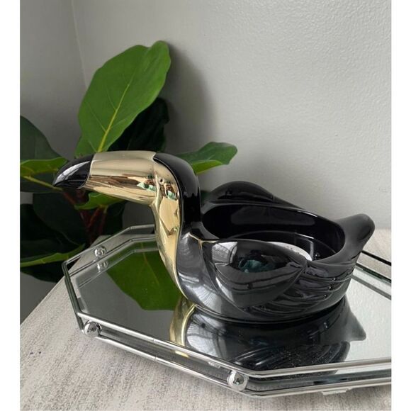 Toucan bird bath and body work candle holder - Picture 2 of 5